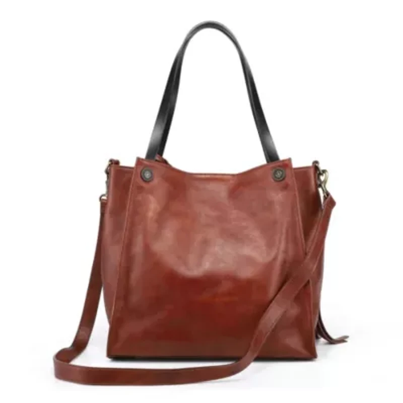 Daisy Leather Tote