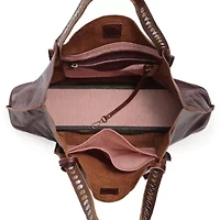 Old Trend Birch Leather Tote