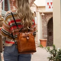 Pamela Leather Backpack