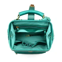 Doctor Convertible Leather Backpack