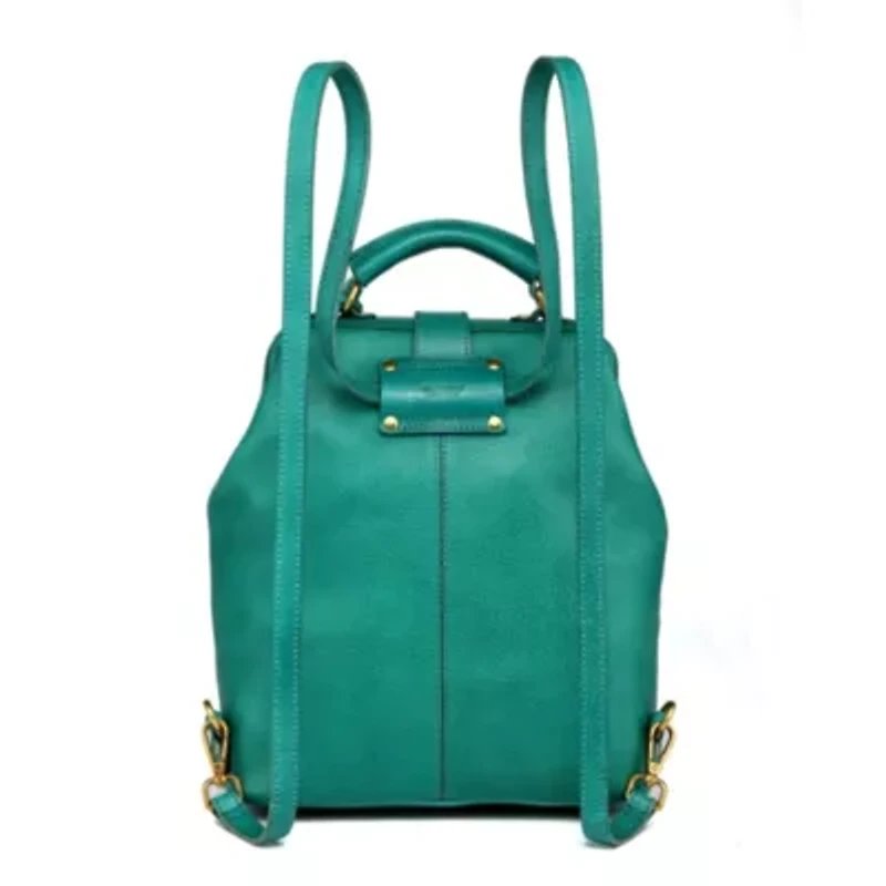 Doctor Convertible Leather Backpack