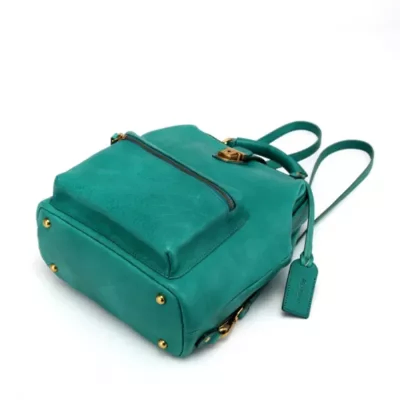 Doctor Convertible Leather Backpack