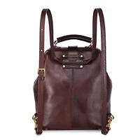Doctor Convertible Leather Backpack