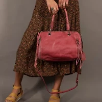 Lily Leather Satchel