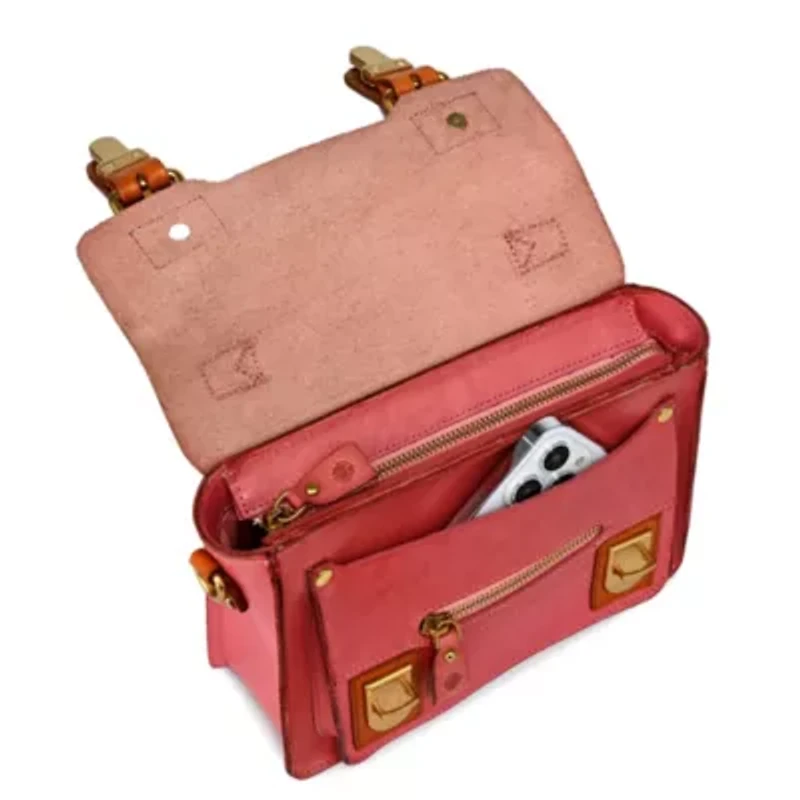 Aster Mini Leather Satchel