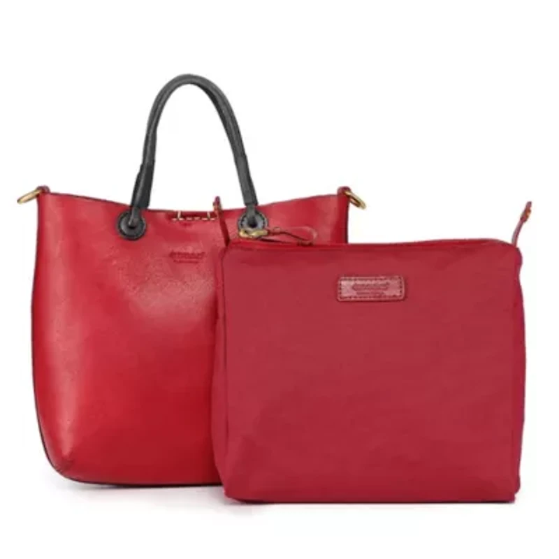 Out West Mini Leather Tote