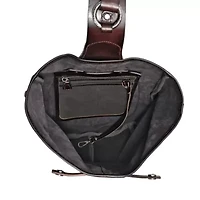 Daisy Leather Suede Sling Bag
