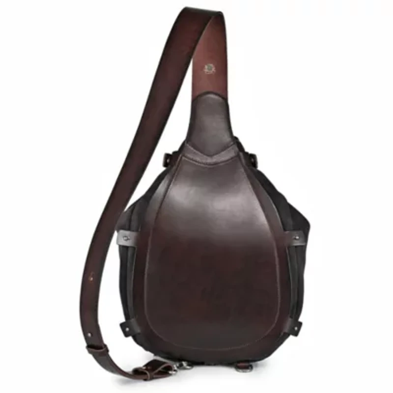 Daisy Leather Suede Sling Bag