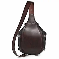 Daisy Leather Suede Sling Bag