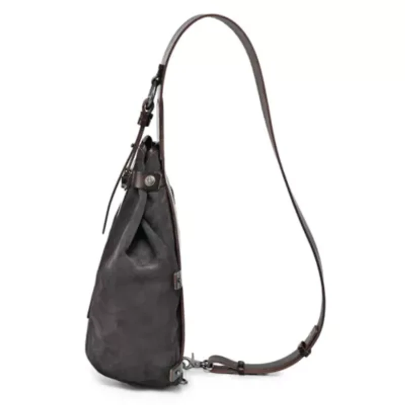 Daisy Leather Suede Sling Bag