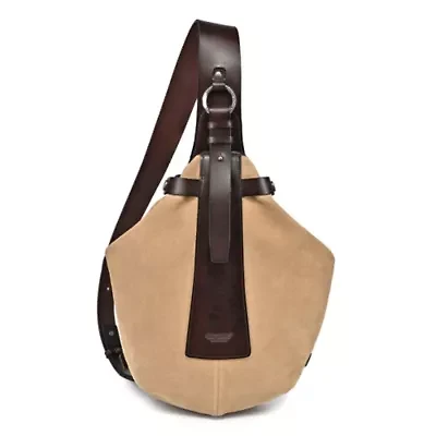 Daisy Leather Suede Sling Bag
