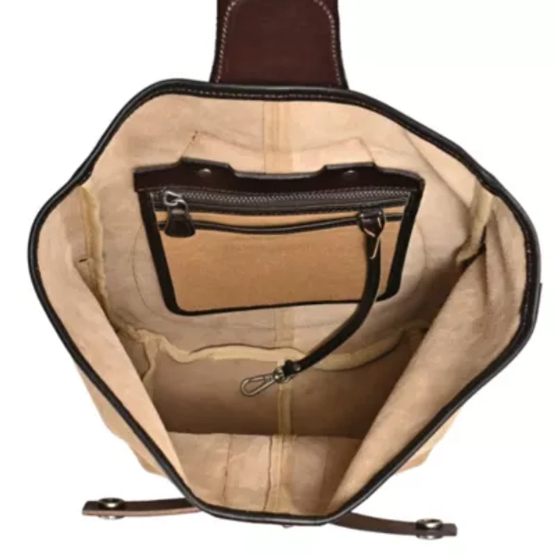 Daisy Leather Suede Sling Bag