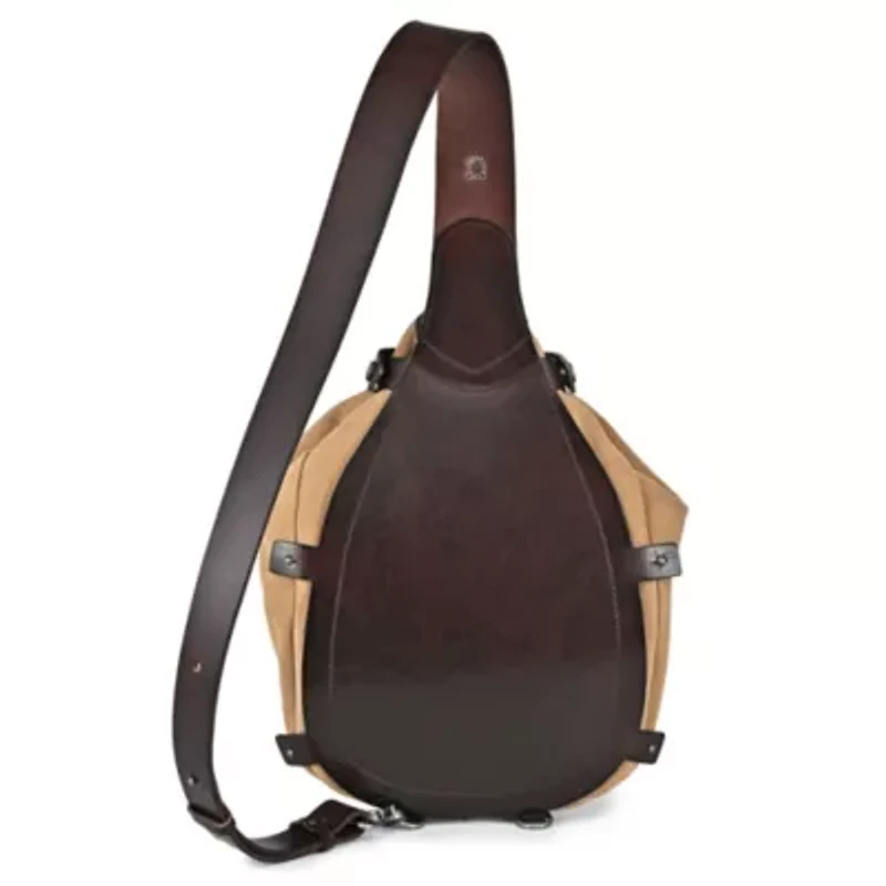 Daisy Leather Suede Sling Bag