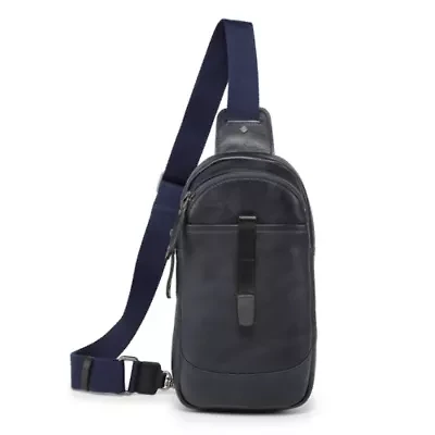 Sun Wing Leather Sling Bag