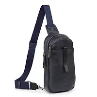 Sun Wing Leather Sling Bag