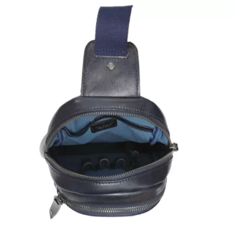 Sun Wing Leather Sling Bag