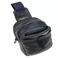 Sun Wing Leather Sling Bag