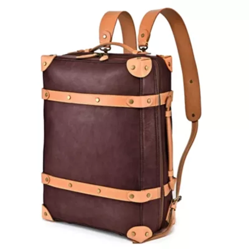 Speedwell Trunk Leather Backpack