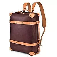 Speedwell Trunk Leather Backpack