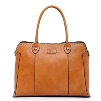 Soul Stud Leather Satchel