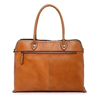 Soul Stud Leather Satchel