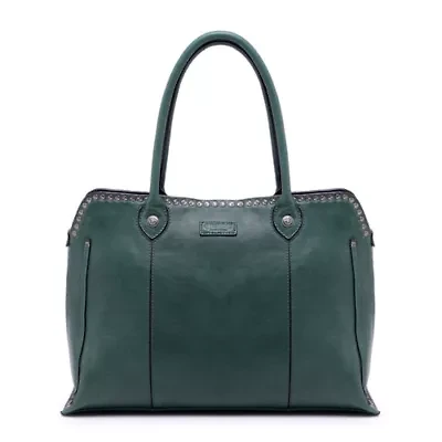 Soul Stud Leather Satchel