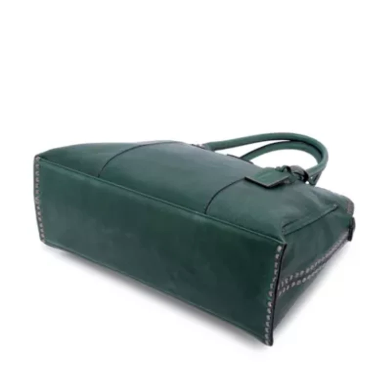 Soul Stud Leather Satchel