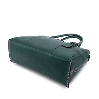 Soul Stud Leather Satchel