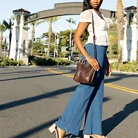 Spring Hill Leather Crossbody