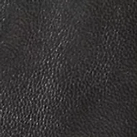 Ruched Back Leather Gloves
