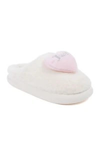 Heart Closed Toe Slippers