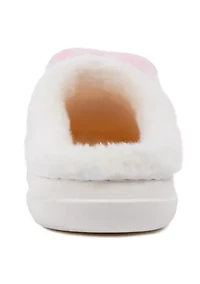 Heart Closed Toe Slippers