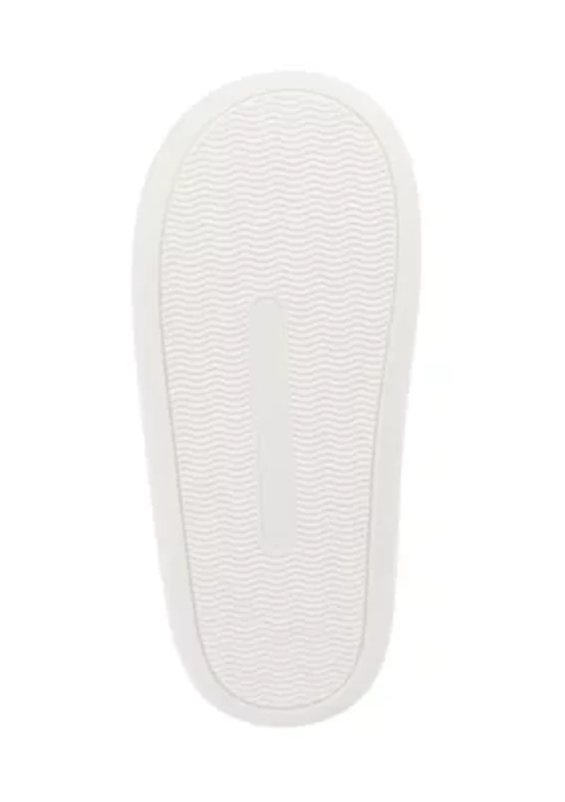 Heart Closed Toe Slippers