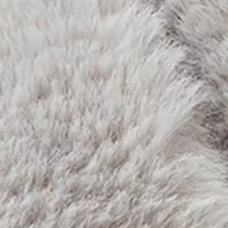 Faux Fur Double Band Slide Slippers