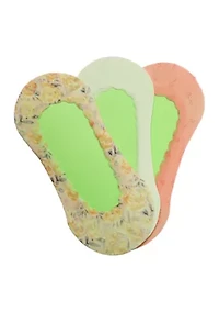 No Show Scallop Socks