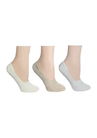 No Show Liner Socks - 3 Pack
