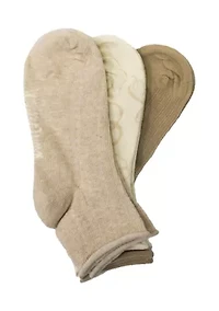 Pointelle Anklet Socks - 3 Pack
