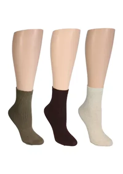 3 Pack Texture Cotton Anklet