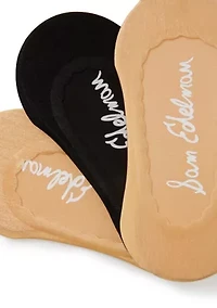 Shimmer Scallop Laser Liner Socks with Jersey Bottom