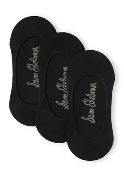 3 Pack Microfiber Nylon No Show Liner Socks