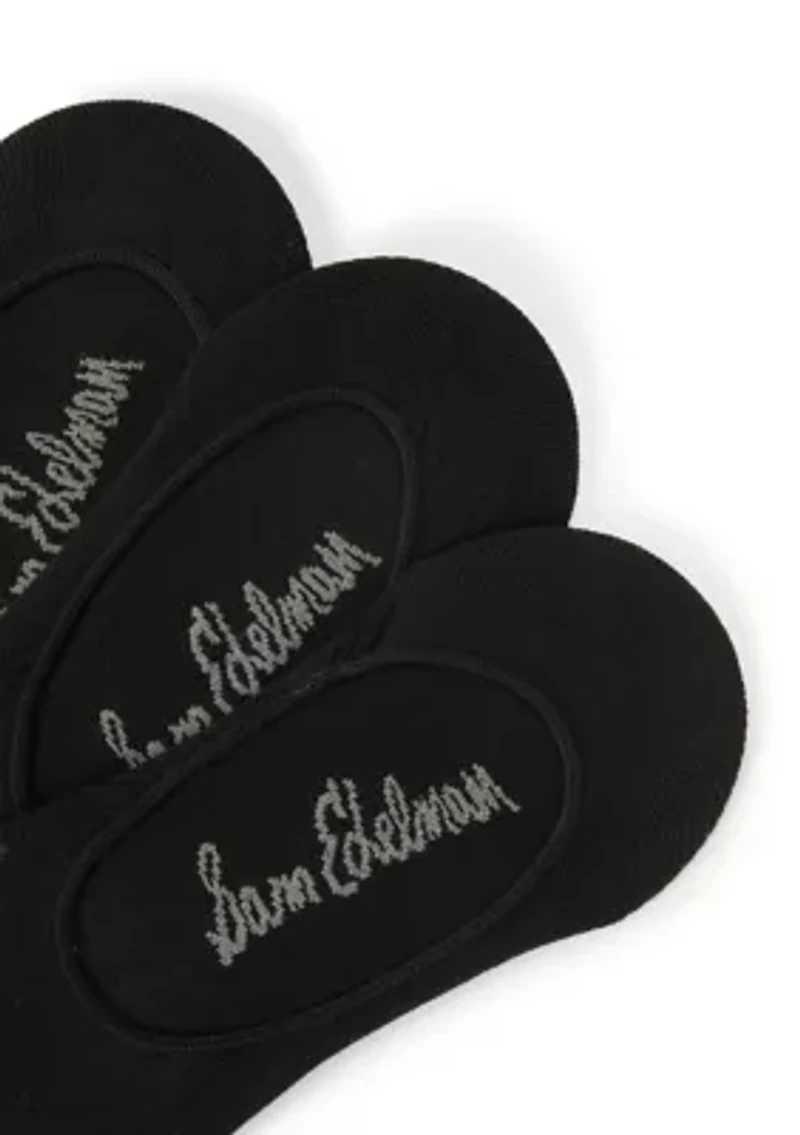 3 Pack Microfiber Nylon No Show Liner Socks