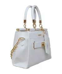Alex Quilted Satchel With Card Case