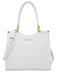 Cinzia Printed Monogram Satchel