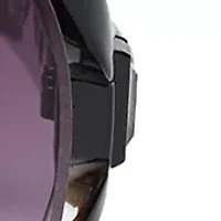 Oversized Rounded Vented Butterfly Sunglasses