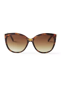 Rounded Cat Eye Sunglasses