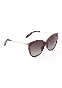 Rounded Cat Eye Sunglasses