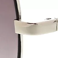 Modern Metal Square Sunglasses