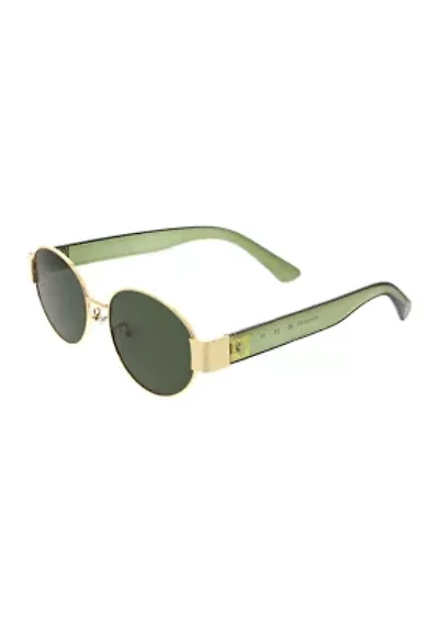 Modern Slim Oval Combo Sunglasses