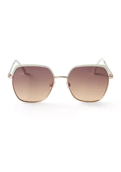 Angled Square Sunglasses