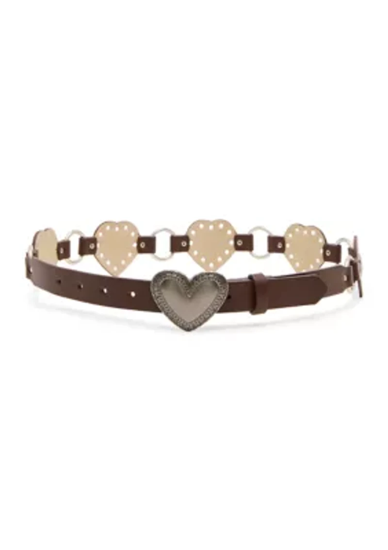 Heart Disc Pants Belt 32MM